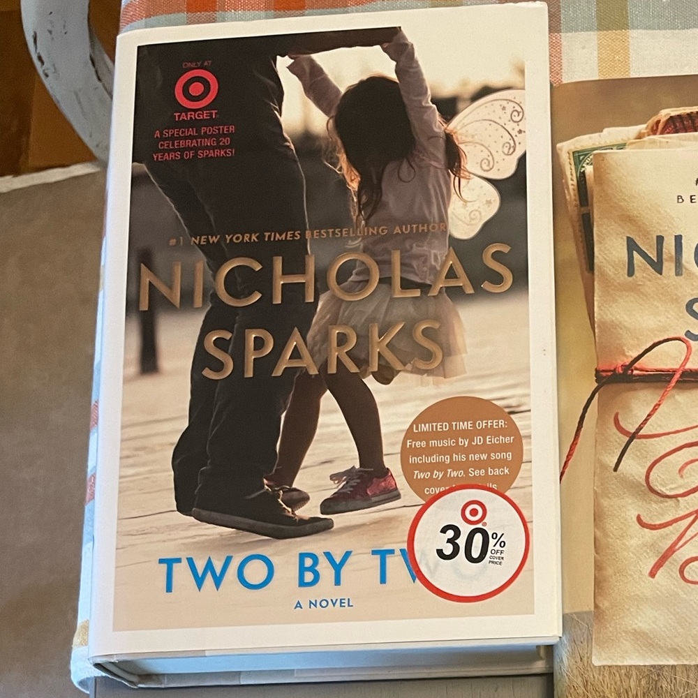 Nicholas Sparks “Two by Two” Hardback Book